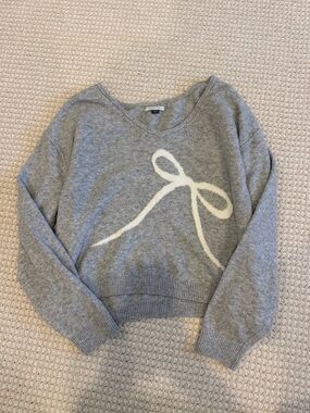American Eagle Bow Sweater